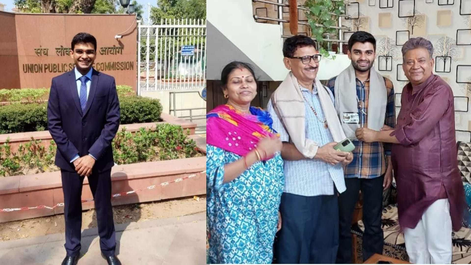 प्रज्जवल की सफलता का जश्न मनाते परिजन