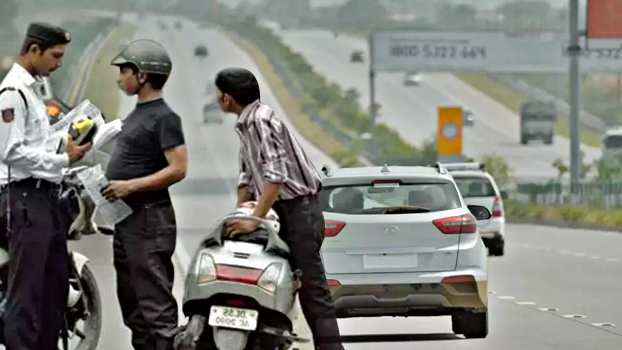 Rajasthan More than 37 thousand challans were issued in a day for not wearing helmets
