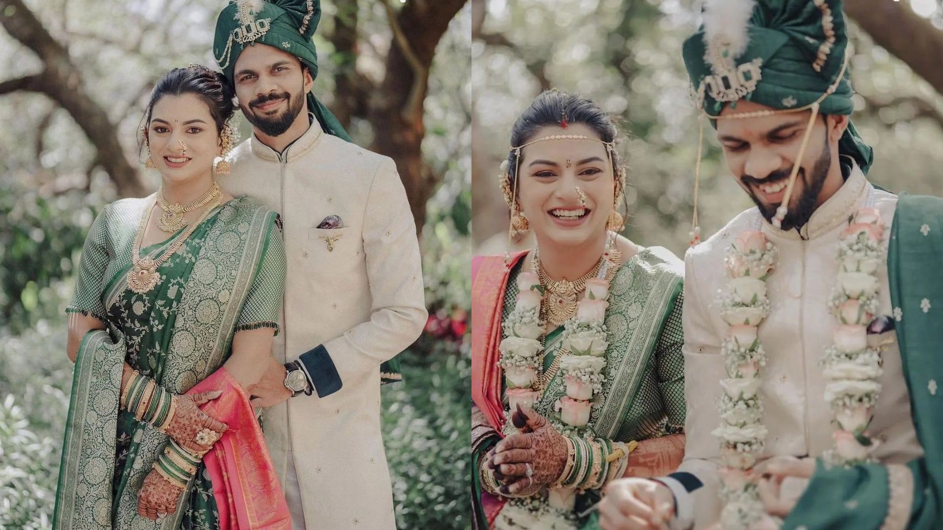 CSK cricketer Ruturaj Gaikwad Wedding with utkarsha pawar see photos here