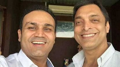Sehwag vs Akhtar: Shoaib Akhtar made fun of Virender Sehwag, now got a befitting reply from Viru; IND vs PAK