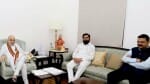 एकनाथ शिंदे और देवेंद्र फडणवीस ने अमित शाह से की मुलाकात