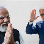 मोदी-बाइडन।