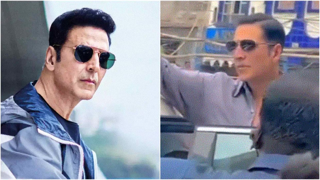 Akshay Kumar Shoots For His Next film tentative title Shankara At Delhi Jama Masjid Video Goes Viral