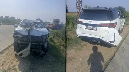 Baba Bakala MLA car accident near Nawanshahr