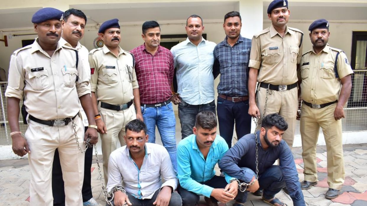 chhattisgarh Police arrested three in middle-aged man murder case in bhilai