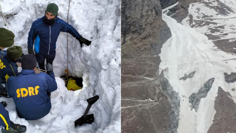 Hemkund Sahib Glacier Breaks: woman Pilgrim dead body found buried 40 feet under snow recovered after 14 hours