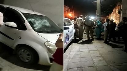 Armed youth creates ruckus in street In Fatehabad, broke glasses of car