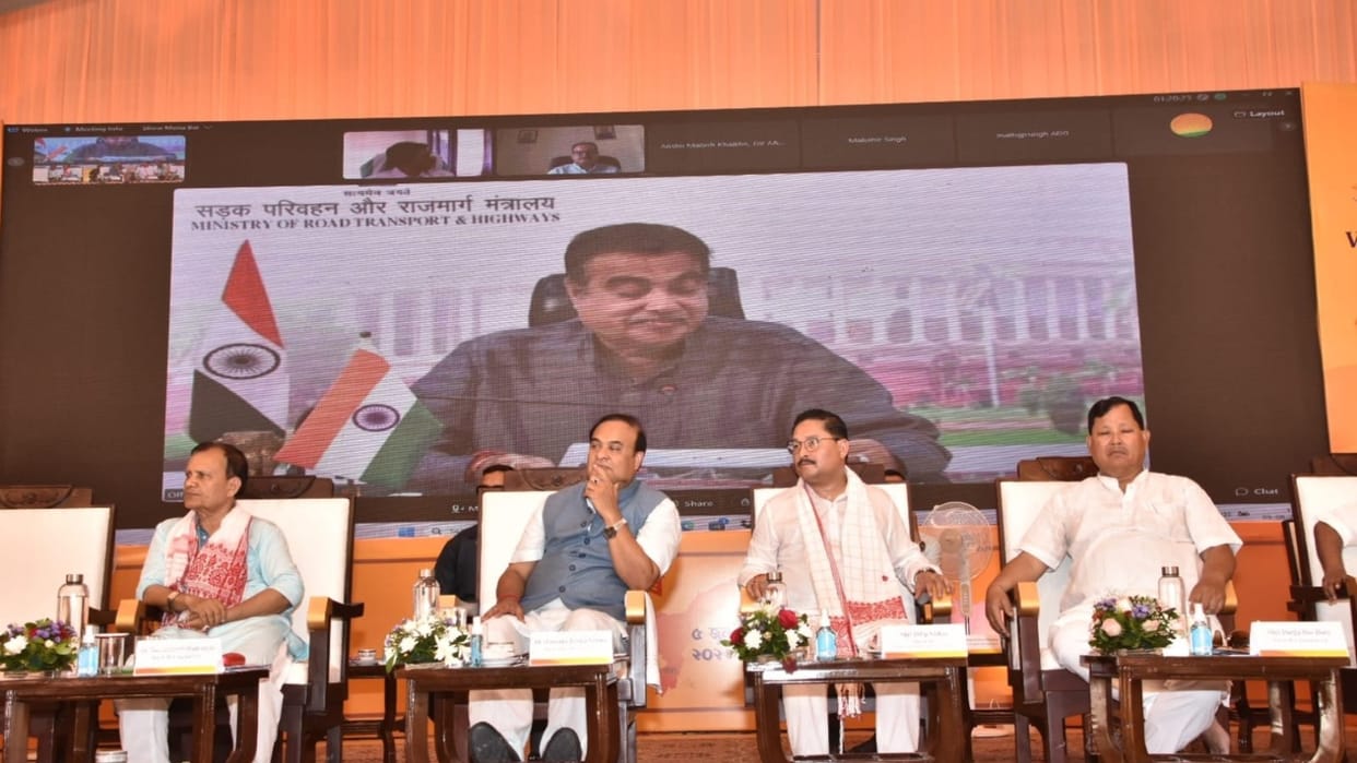 Assam: Nitin Gadkari's big gifts to Assam; Inaugurates two National Highways,