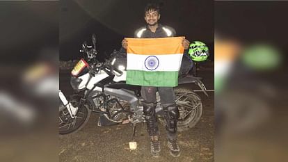 Uma completed journey from Arunachal to Gujarat in 64 hours 28 minutes
