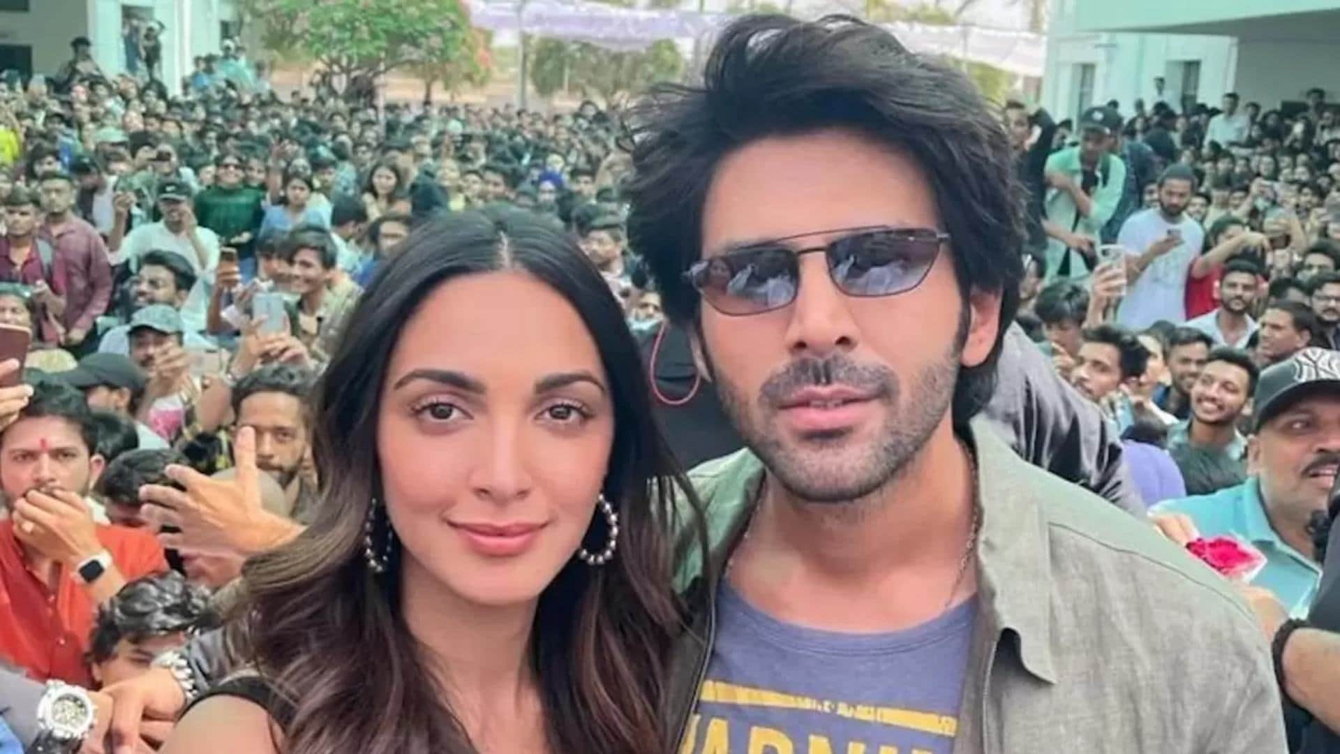 Kartik Aaryan Kiara Advani starrer film SatyaPrem Ki Katha Trailer out today Directed by sameer vidwans