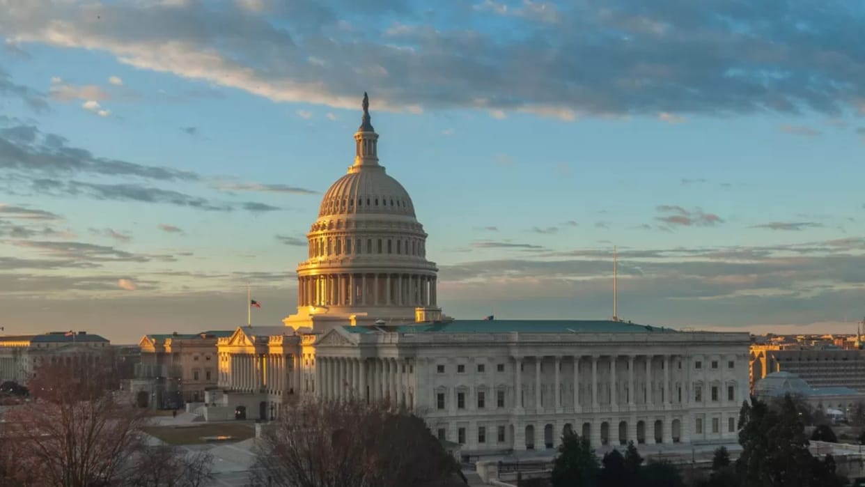 USA news unknown aircraft seen above us capitol washington dc crashed in virginia
