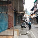 पुरोला में बाजार बंद