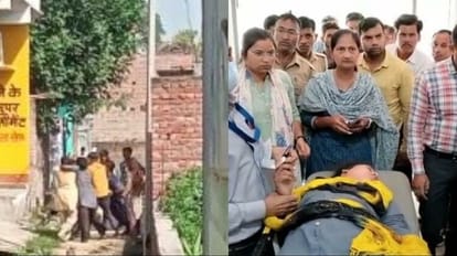 dabangs attacked the Lekhpal and also beat the girl who came to save in Pilibhit