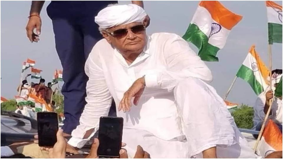 राज्यसभा सांसद किरोड़ी लाल मीणा।