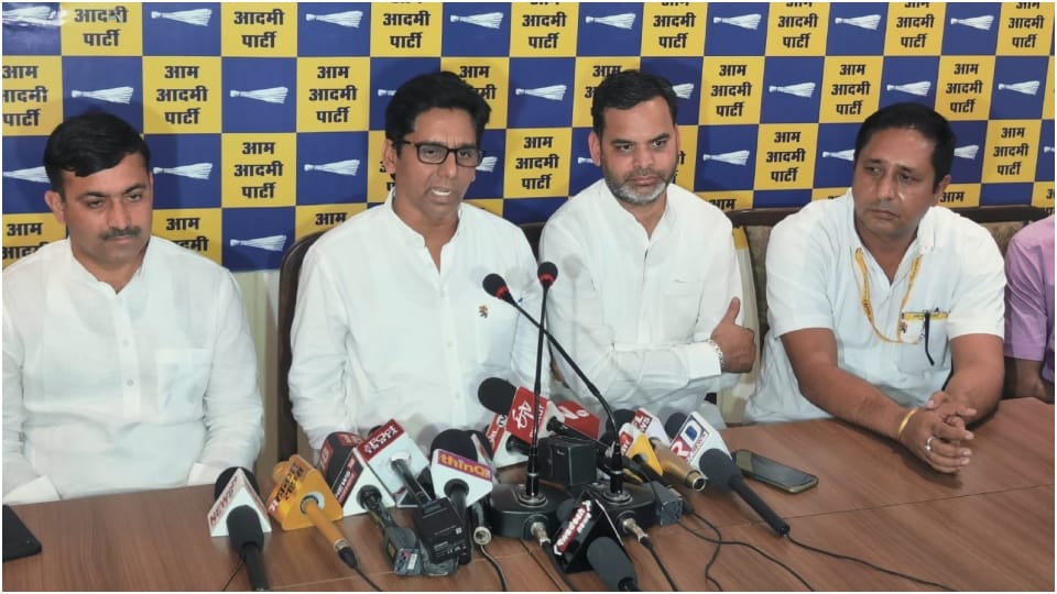CM Kejriwal and Bhagwant Mann rally in Sriganganagar on June 18 AAP will contest on 200 seats in Rajasthan