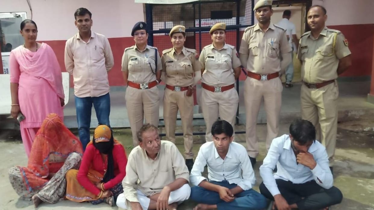Dausa Crime Five accused including two women arrested in prostitution