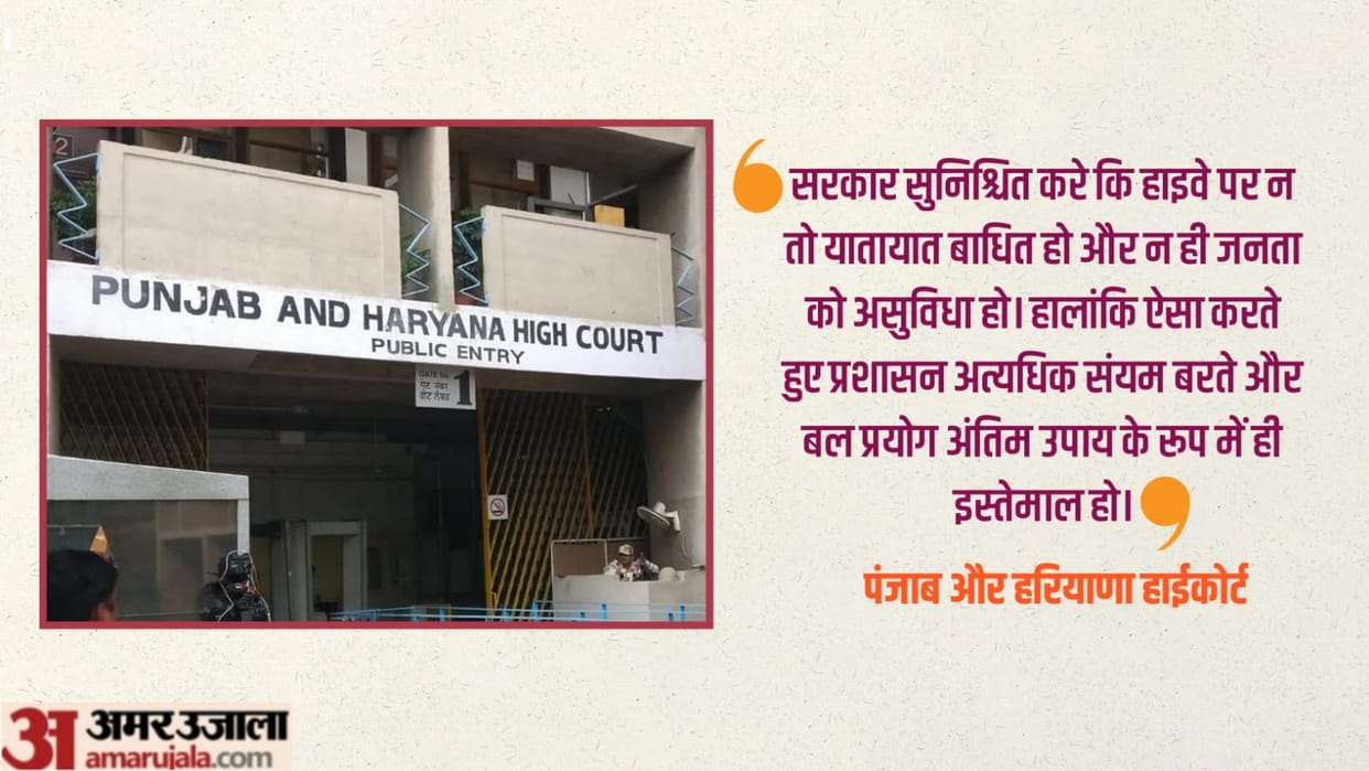 HC Said NH is lifeline of country govt should not allow it to be obstructed under any circumstances