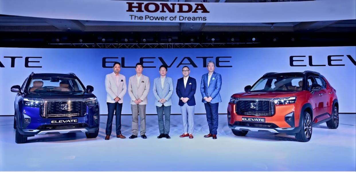 Honda Elevate SUV makes global debut in India honda elevate booking date