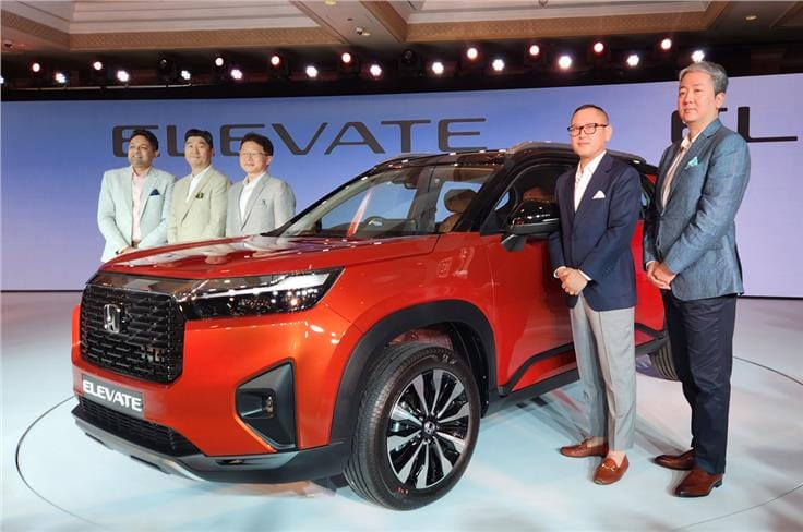 Honda Elevate SUV makes global debut in India honda elevate booking date