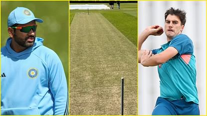 IND vs AUS Pitch Report India vs Australia wtc final oval green pitch rohit sharma reaction