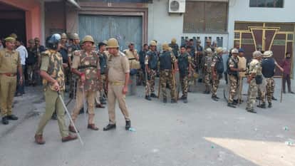 Meerut: Stone pelting on MDA and police over land dispute in Kankar Khera and accused arrested
