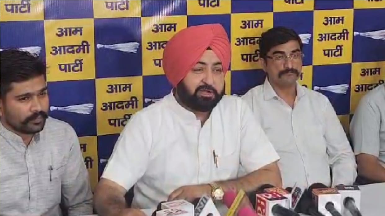 Chhattisgarh AAP co-in-charge Hardeep Singh said  cg people are unhappy with CM Bhupesh Baghel