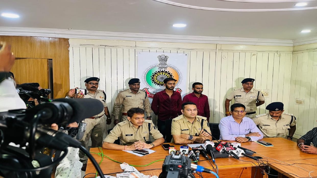 Two kidnappers arrested for kidnapping businessman in Raipur CG