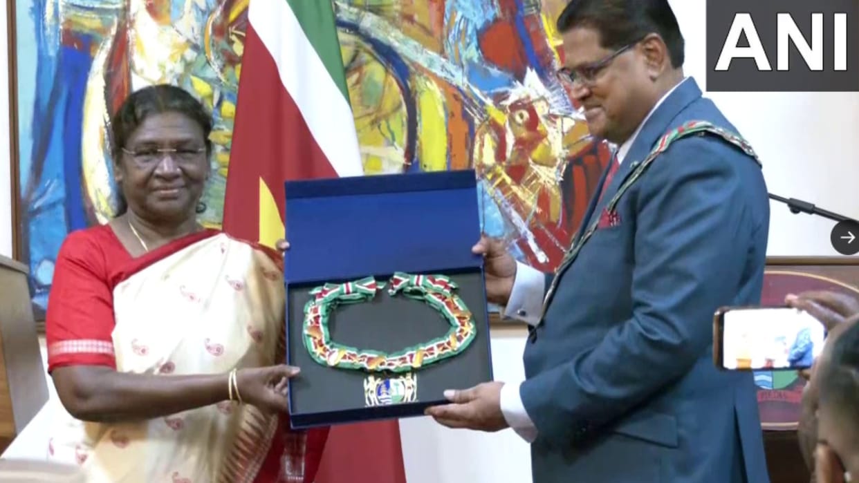 india is ready to partner in Suriname socio economic development President Murmu as countries sign major MoU