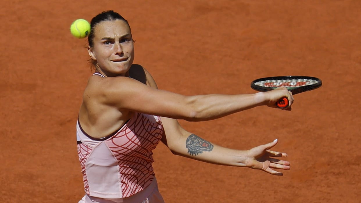 French Open Unseeded Muchova in the semi-finals for the first time Belarus Sabalenka ousted Ukraine Svitolina