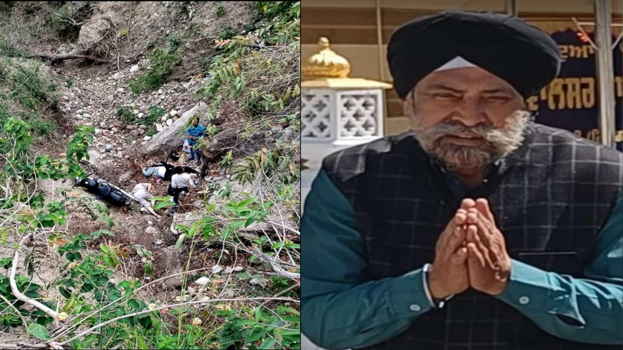 Businessmen Sardar Harbhajan Singh and Mahendra Pal died in road accident, atmosphere of sorrow in family