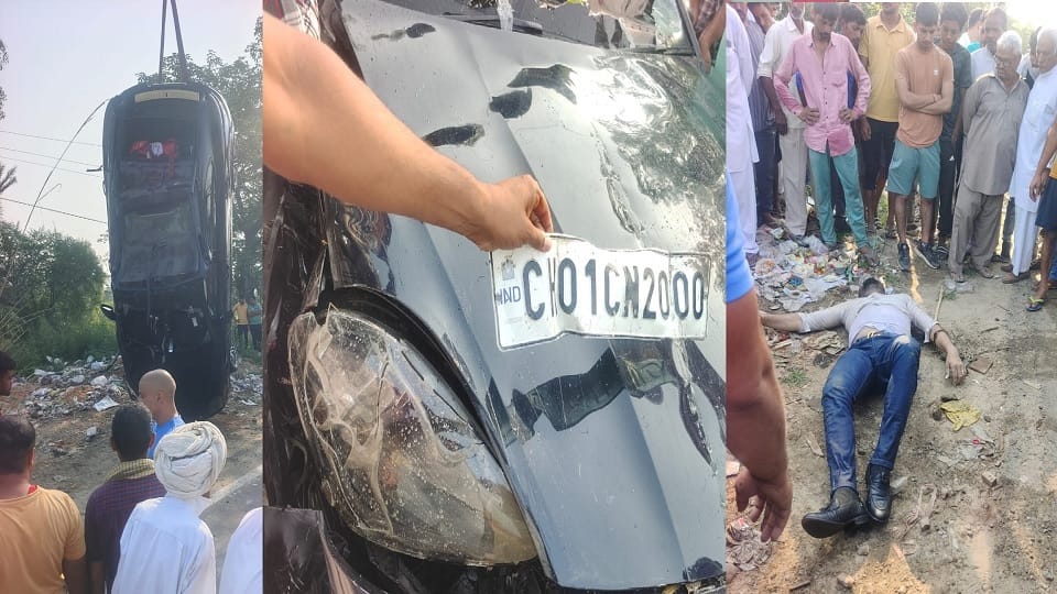 High speed havoc in Sonipat, Western Yamuna Link fell into canal after colliding with divider, two died