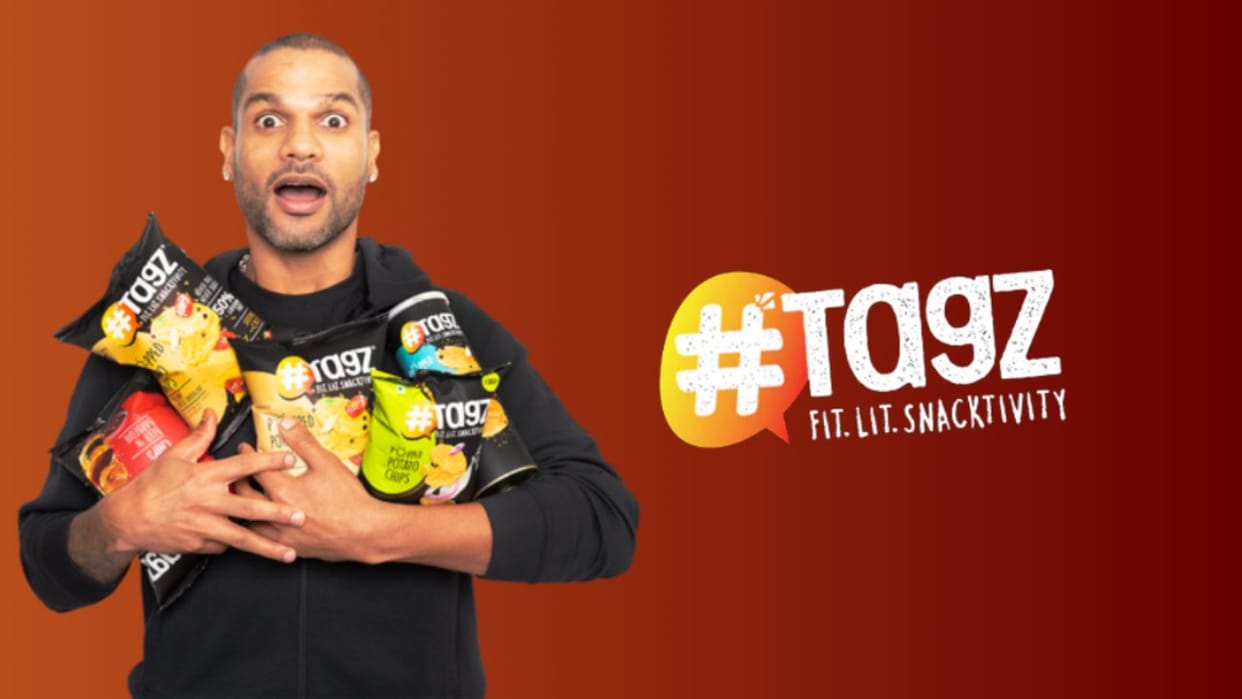 Snack Brand TagZ Foods raised undisclosed amount from Indian cricketer Shikhar Dhawan
