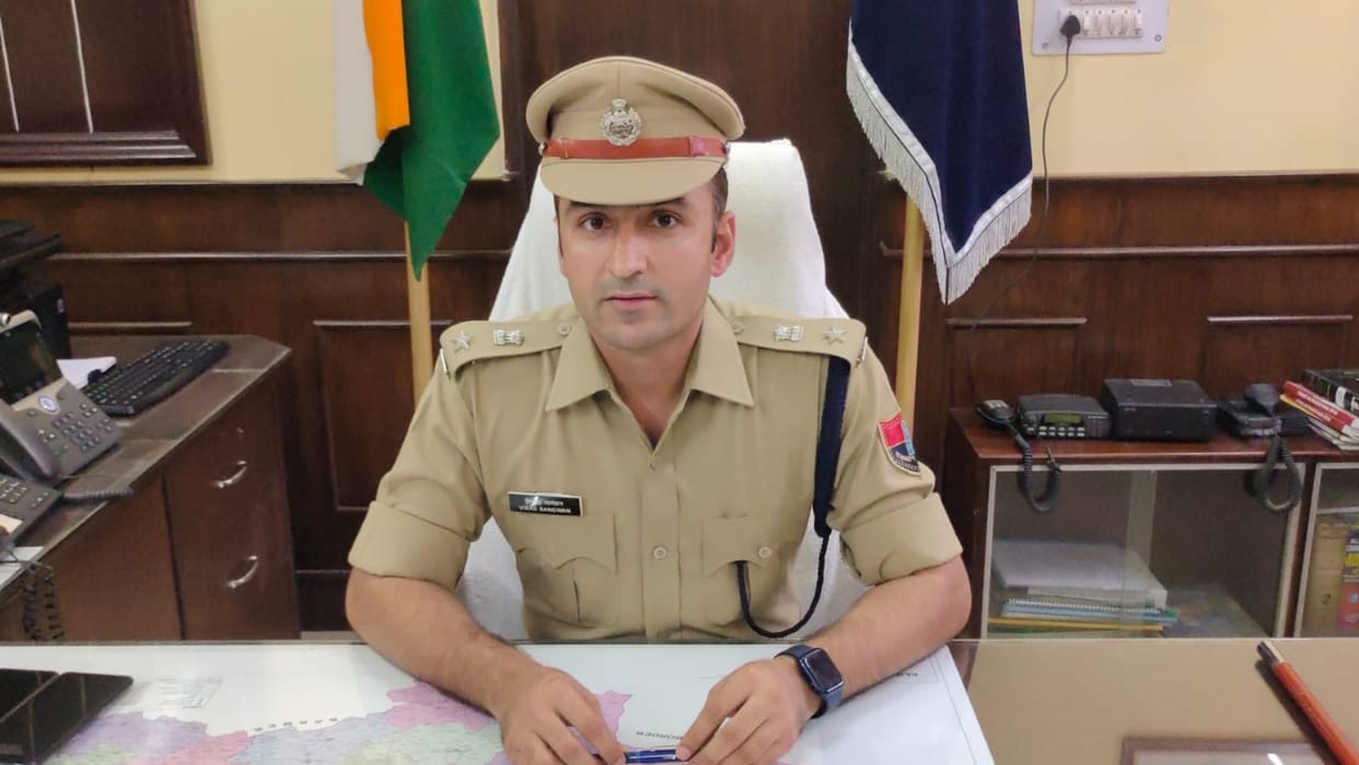 Jaisalmer Newly appointed SP Vikas Sangwan called review meeting on crime cases