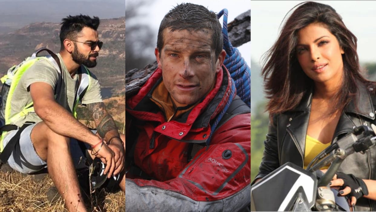 Bear Grylls wants to do adventurous episode of Man vs Wild with Priyanka Chopra Virat Kohli in talks with them