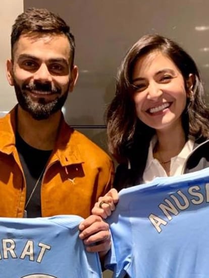 Virat Kohli, Anushka Sharma, romance, FA Cup final, shared video, Manchester City, Champions