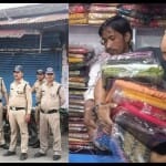 पुरोला में दुकानें खाली करते कारोबारी