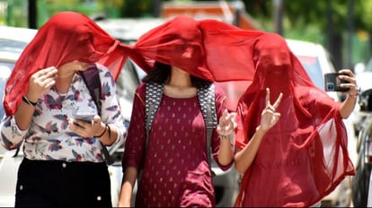 Heat will haunt for four days people are restless due to rise in night temperature