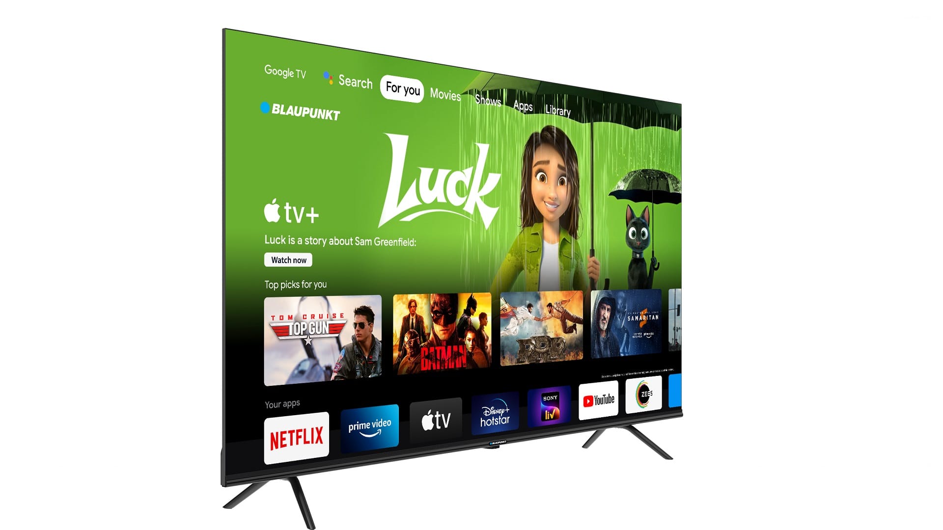 Blaupunkt Unveils Cybersound Generation 2 Google TV and 75 inch QLED Marvel in India
