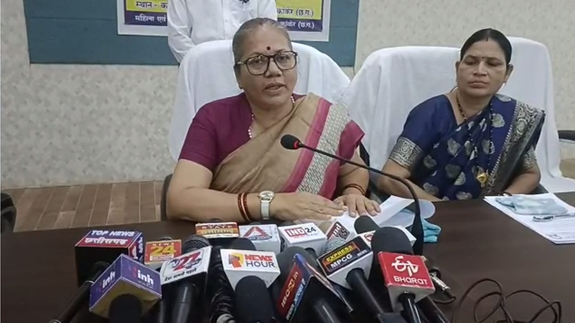 किरणमयी नायक, अध्यक्ष, छत्तीसगढ़ राज्य महिला आयोग।