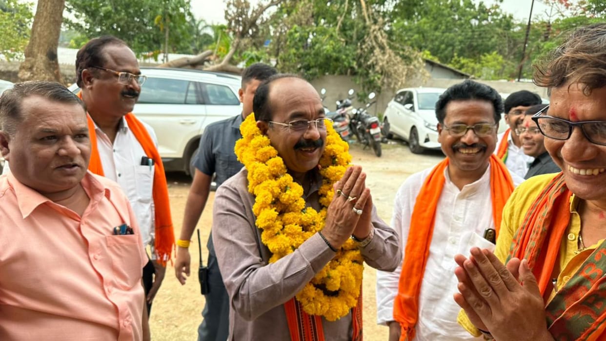 chhattisgarh bjp President Arun Saw on Modi government achievements in Dantewada