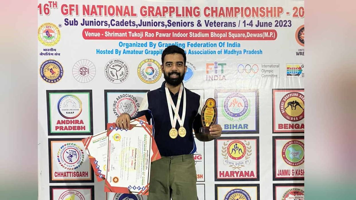 Raghav went to play kickboxing, liked grappling, now India's vice-captain