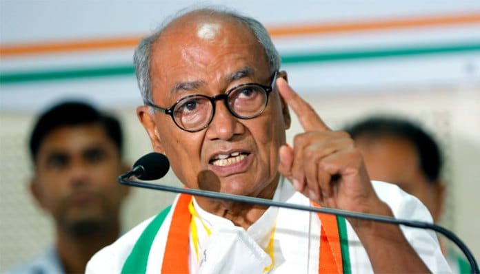 Digvijay Singh bjp congress bajrang dal assembly elections