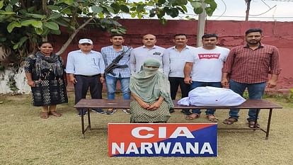 Another major crackdown on drug peddlers by CIA Narwana team in Jind, woman arrested with five kilos of ganja