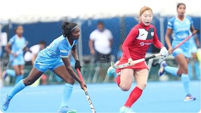 Junior Women's Asia Cup: India held Korea to a 2-2 draw, came back from two goals down