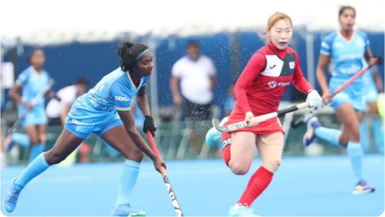 Junior Women's Asia Cup: India held Korea to a 2-2 draw, came back from two goals down