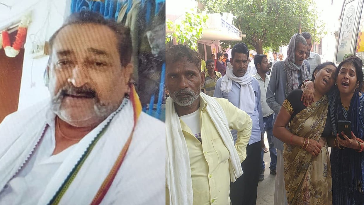 Auraiya: Farmer dies due to car collision