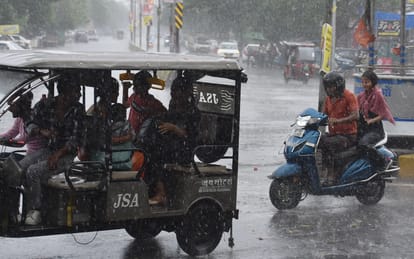 Kanpur Weather Update, Somewhere there is rain and hailstorm, somewhere there is bright sunshine
