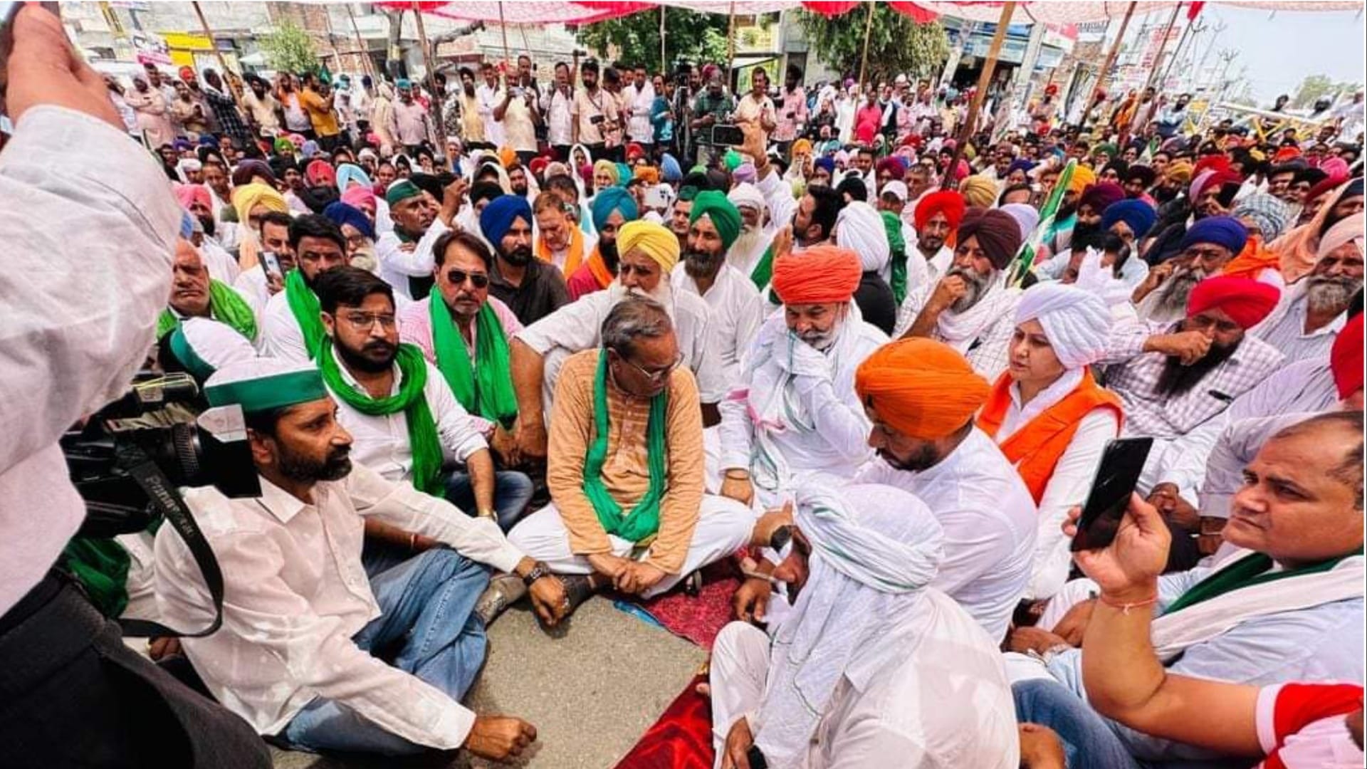 Haryana: Nine farmer leaders sent to jail, case registered against 700; Demonstration in 14 districts