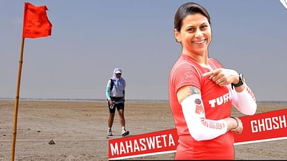 First Indian Woman Mahasweta Ghosh completed world toughest Race ultra marathon in Sahara desert
