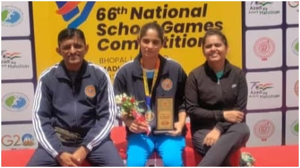 66th National School Games Rajasthan players start well with 2 gold and 2 silver medals